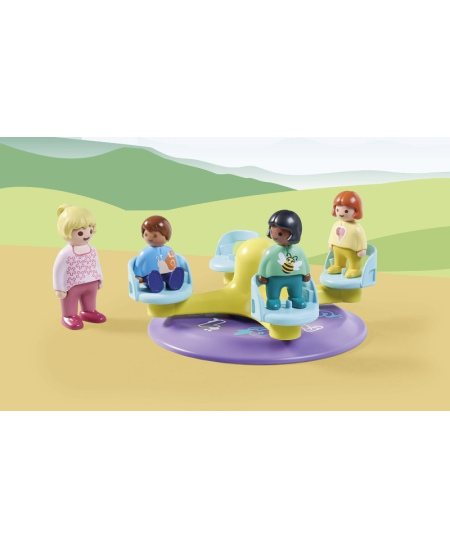 PLAYMOBIL 1.2.3 Karusell numbritega, 71324