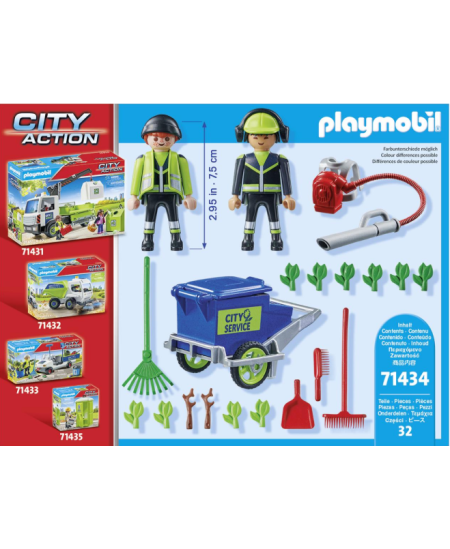 PLAYMOBIL City Action Tänavapuhastusmeeskond, 71434