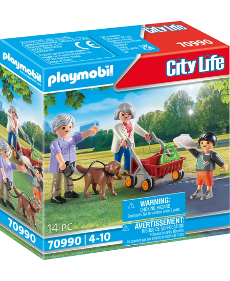PLAYMOBIL City Life Vanavanemad ja lapselapsed, 70990