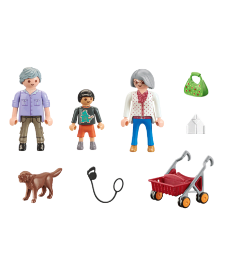 PLAYMOBIL City Life Vanavanemad ja lapselapsed, 70990