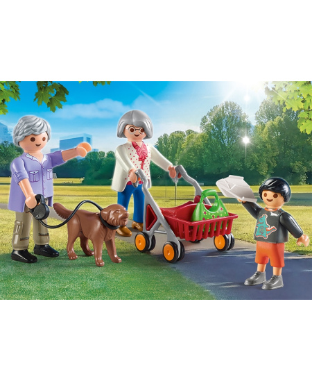 PLAYMOBIL City Life Vanavanemad ja lapselapsed, 70990
