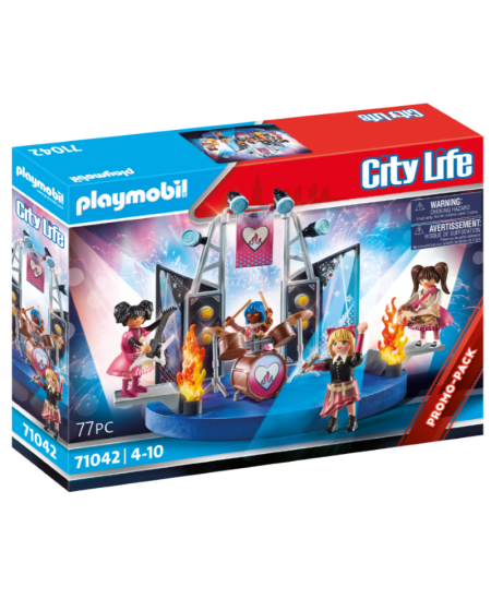 PLAYMOBIL City Life Muusikabänd, 71042