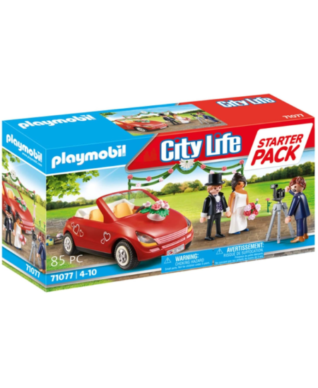 PLAYMOBIL City Life Starter Pack Pulmatseremoonia, 71077