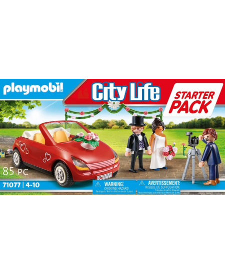 PLAYMOBIL City Life Starter Pack Pulmatseremoonia, 71077
