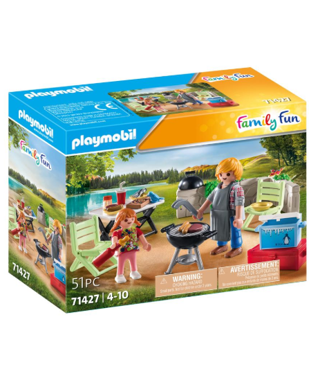 PLAYMOBIL Family Fun Grillimine perega, 71427