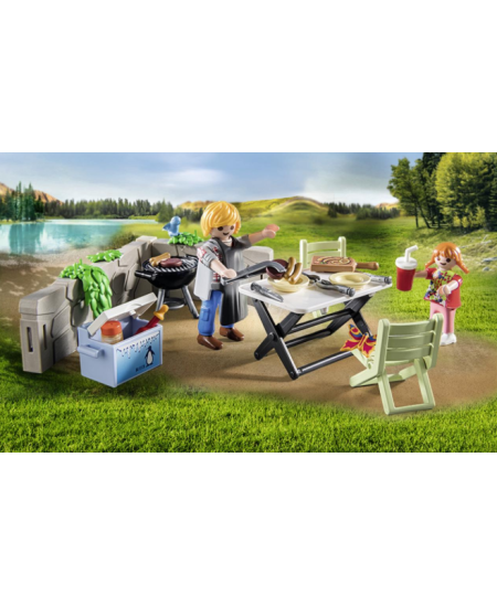 PLAYMOBIL Family Fun Grillimine perega, 71427