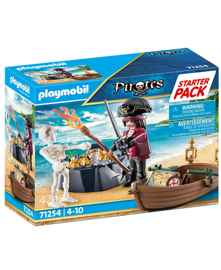 PLAYMOBIL Pirates Starter Pack Piraat paadiga, 71254