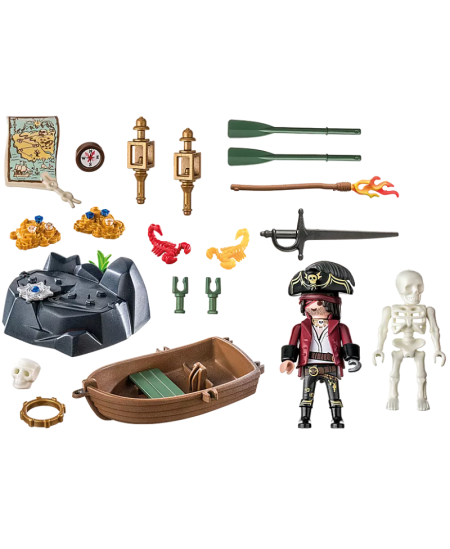 PLAYMOBIL Pirates Starter Pack Piraat paadiga, 71254