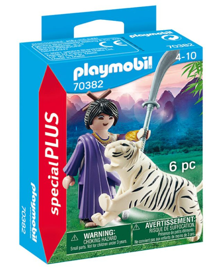 PLAYMOBIL Special Plus Võitleja tiigriga, 70382