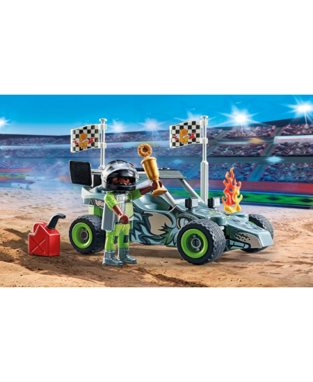 PLAYMOBIL Stunt Show Võidusõitja autoga, 71044