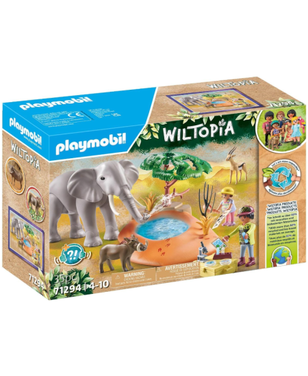 PLAYMOBIL Wiltopia Elevant vee ääres, 71294