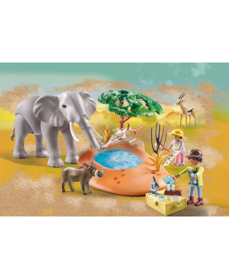 PLAYMOBIL Wiltopia Elevant vee ääres, 71294