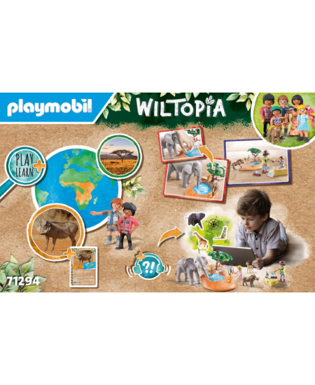 PLAYMOBIL Wiltopia Elevant vee ääres, 71294