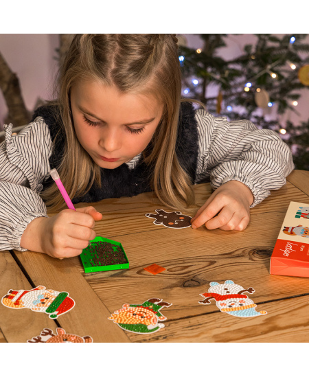 Teemant-jõulukleebiste komplekt LOOLIPO, 10 tk.