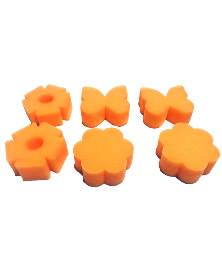 Templid-käsnad SODERTEX Õied ja liblikad, 6 tk.