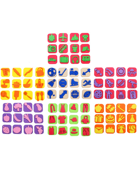 Templikomplekt LOOLIPO Maxi, 84 tk.