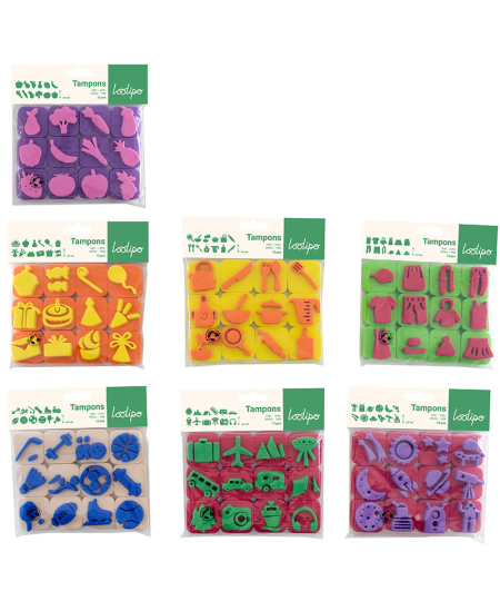 Templikomplekt LOOLIPO Maxi, 84 tk.