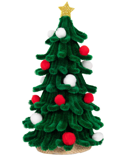 Šenilltraatide, pompoonide ja liikuvate silmade komplekt LOOLIPO Maxi Jõulud, 300 tk.