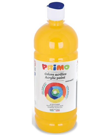 Akrüülvärv PRIMO, kollane, 1000 ml