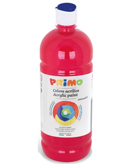 Akrüülvärv PRIMO, punane, 1000 ml