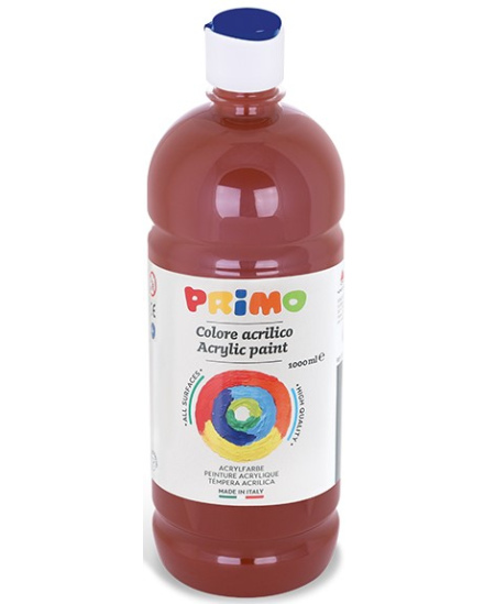 Akrüülvärv PRIMO, pruun, 1000 ml