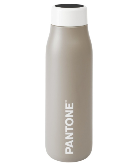 Digitaalse ekraaniga termospudel PANTONE, hall, 500 ml