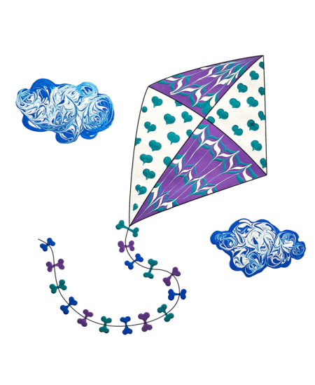 Loov joonistuskomplekt PRIMO Marmorefekt