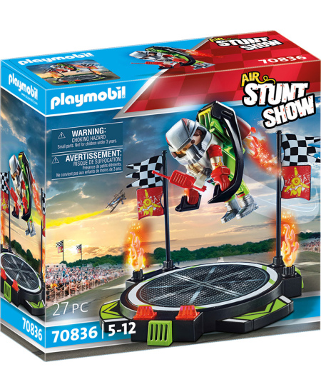 PLAYMOBIL Air Stunt Show Kaskadöör reaktiivseaduriga, 70836