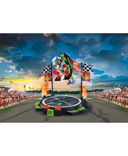 PLAYMOBIL Air Stunt Show Kaskadöör reaktiivseaduriga, 70836