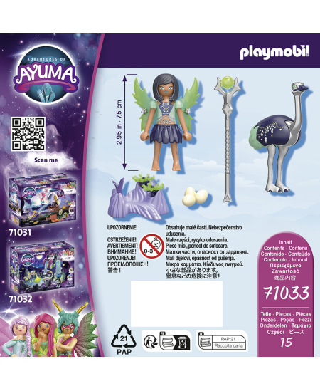 PLAYMOBIL Ayuma Kuuhaldjas salapärase loomaga, 71033