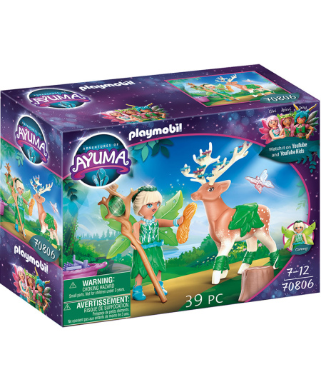 PLAYMOBIL Ayuma Metsahaldjas salapärase loomaga, 70806