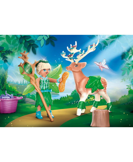 PLAYMOBIL Ayuma Metsahaldjas salapärase loomaga, 70806
