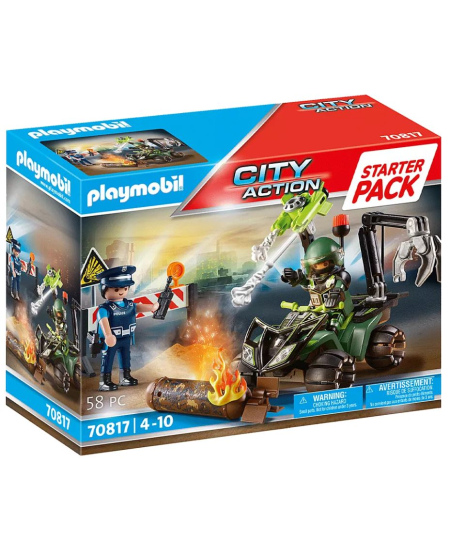 PLAYMOBIL City Action Starter Pack Politseiõppused, 70817
