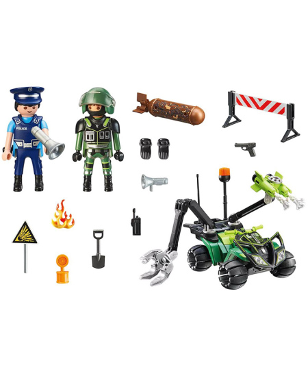 PLAYMOBIL City Action Starter Pack Politseiõppused, 70817