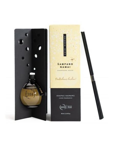 Kodulõhnastaja pulkadega ODORO, Šampanjamaja, 90 ml
