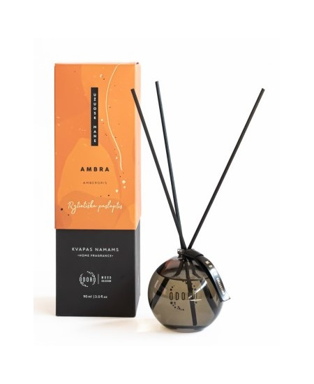 Kodulõhnastaja pulkadega ODORO, Ambra, 90 ml