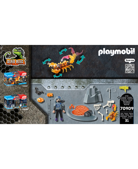 PLAYMOBIL Dino Rise Starter Pack Tuleskorpion, 70909