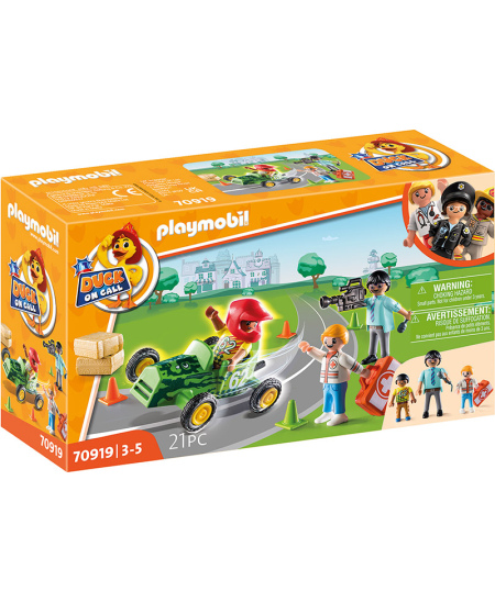 PLAYMOBIL Duck on Call Kiirabi võidusõitjale, 70919