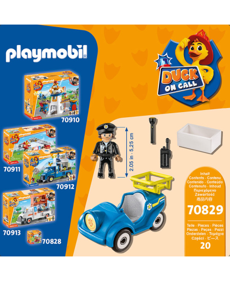 PLAYMOBIL Duck on Call Politseiauto, 70829