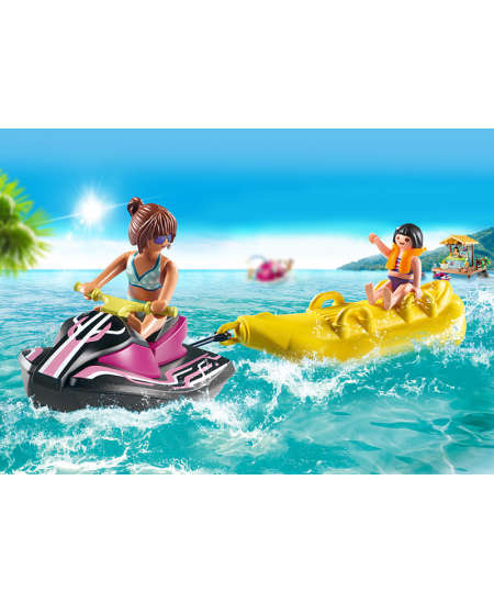 PLAYMOBIL Family Fun Starter Pack Vesijalgratas ja banaanipaat, 70906