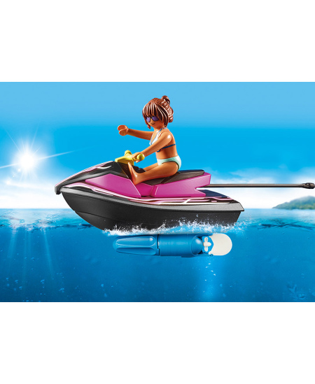 PLAYMOBIL Family Fun Starter Pack Vesijalgratas ja banaanipaat, 70906