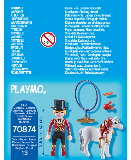 PLAYMOBIL Special Plus Hobusetreener, 70874
