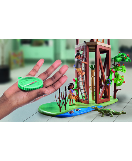 PLAYMOBIL Wiltopia Uurimistorn kompassiga, 71008