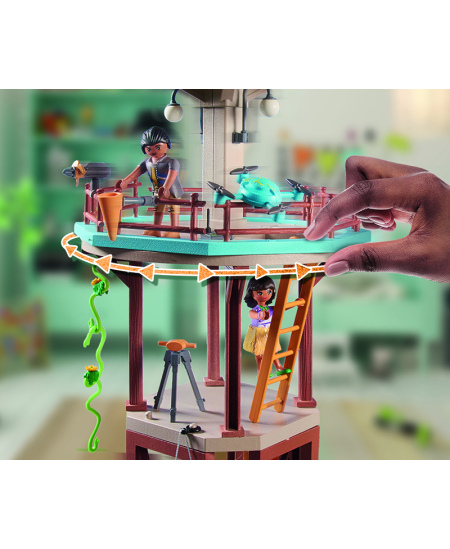 PLAYMOBIL Wiltopia Uurimistorn kompassiga, 71008