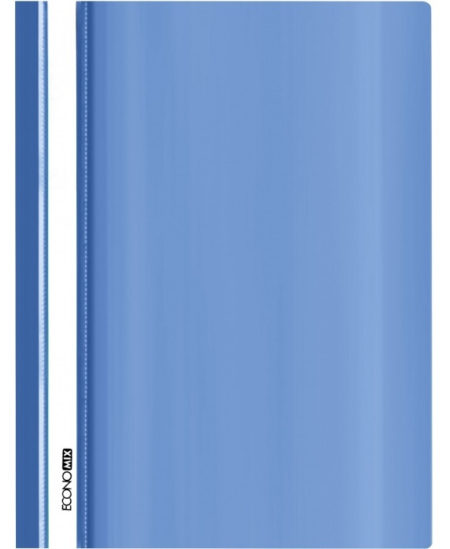 Kinnitusmehhanismiga kaust EkonoMix, A5, sinine.