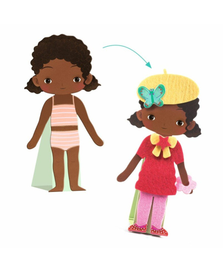 Vildist kollaaž DJECO Pehme riietamine