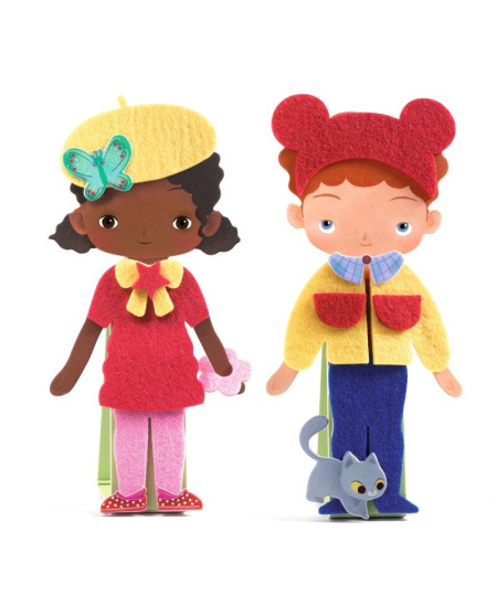 Vildist kollaaž DJECO Pehme riietamine