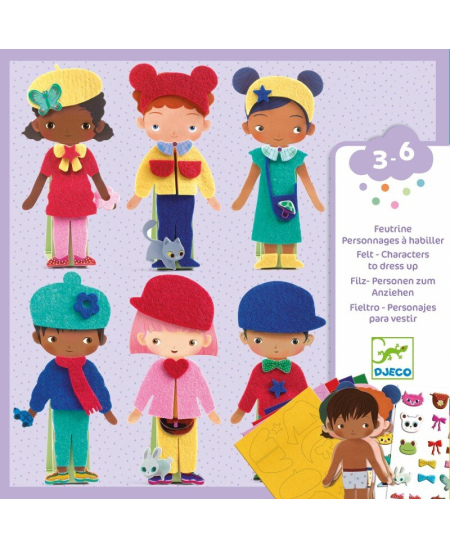 Vildist kollaaž DJECO Pehme riietamine