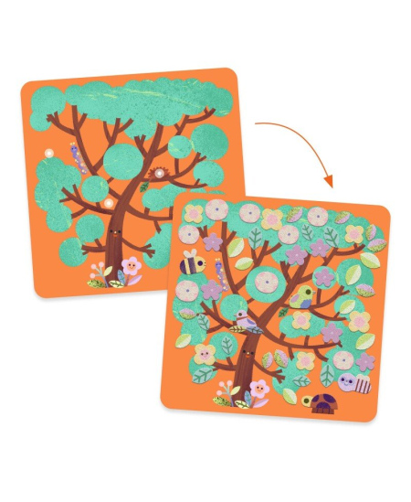 Vildist kollaaž DJECO Läbi aastaaegade