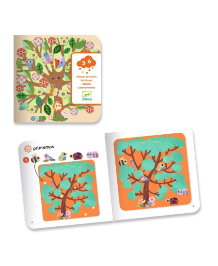 Vildist kollaaž DJECO Läbi aastaaegade